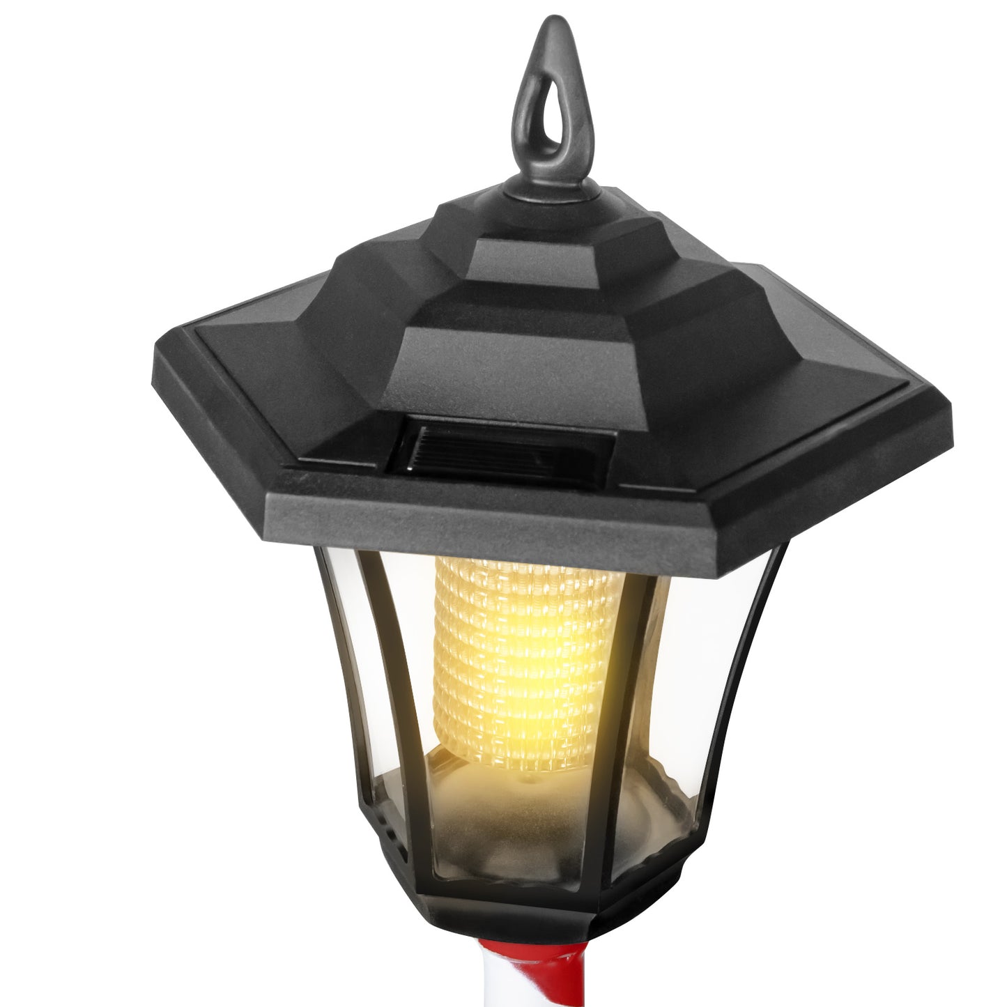 Santa Mail Christmas Letter box Decor with Solar Lamp