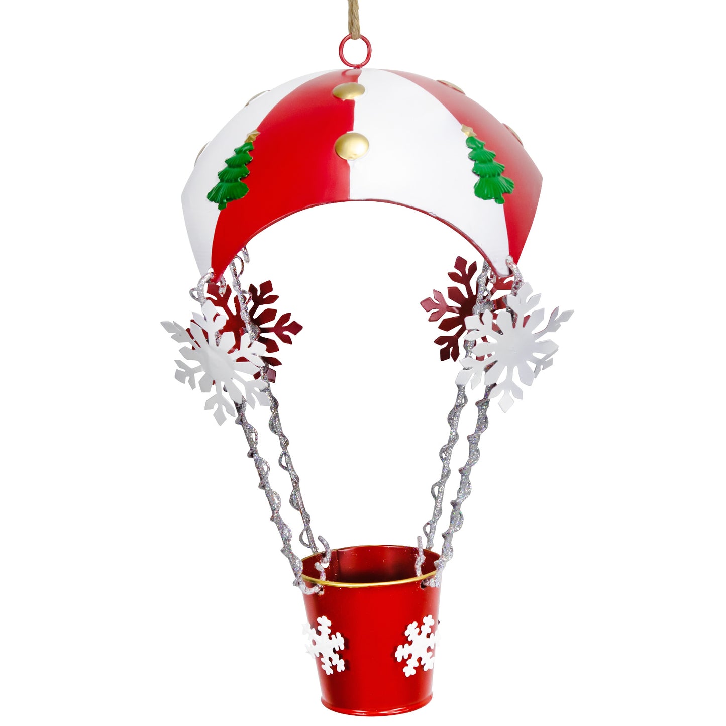 Christmas Parachute Hanging Ornaments Decoration