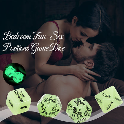 Date Night Dice, Decision Dice Game,4pcs