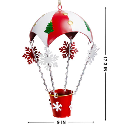 Christmas Parachute Hanging Ornaments Decoration