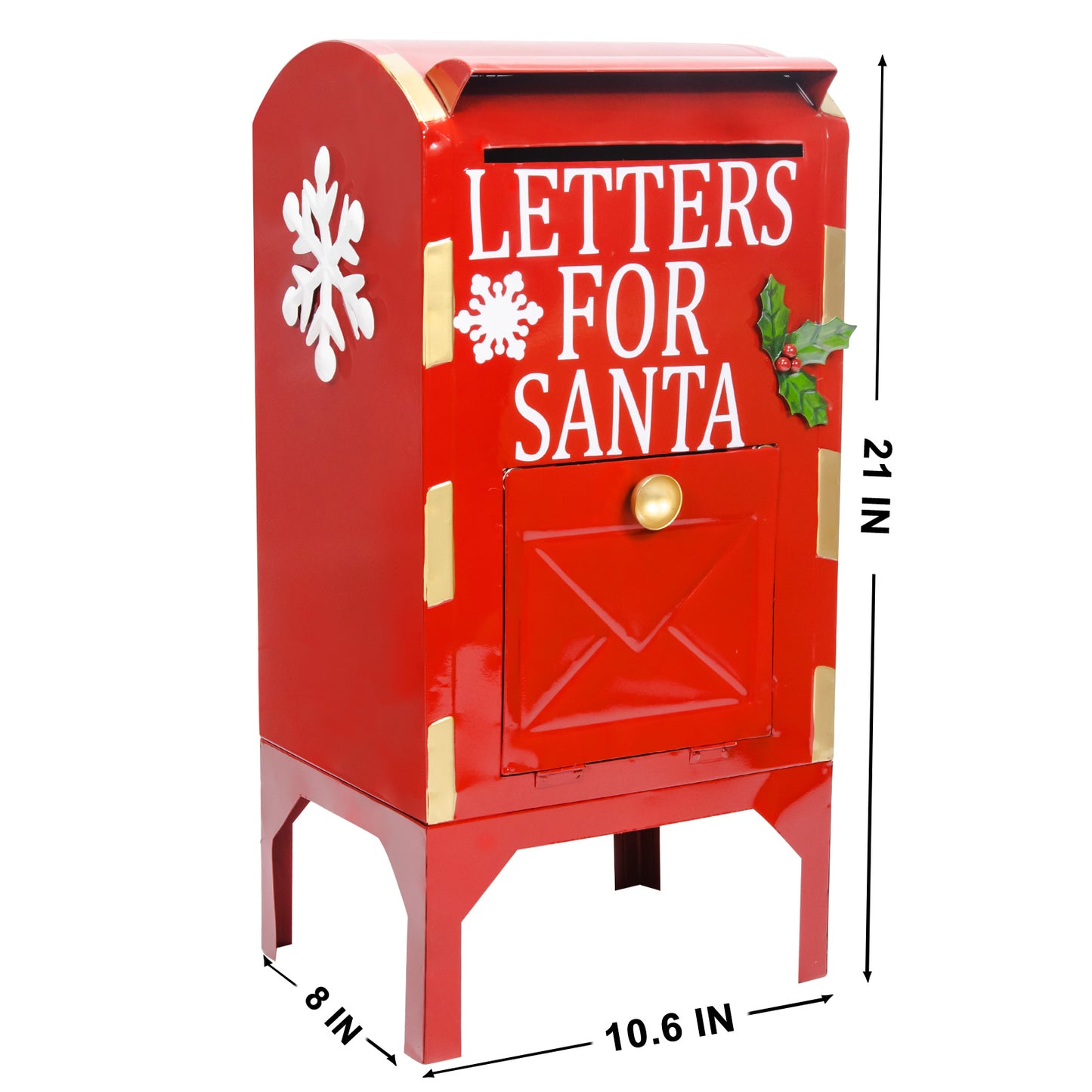 Christmas Santa Letter Box Decoration