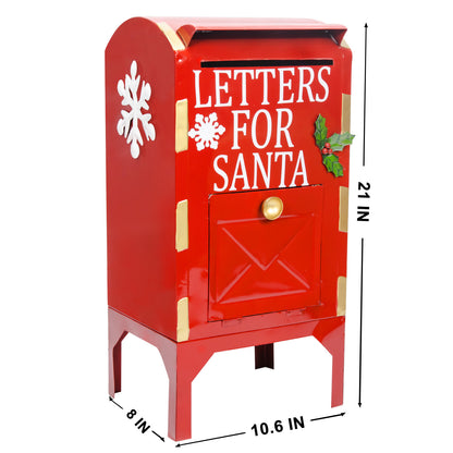 Christmas Santa Letter Box Decoration