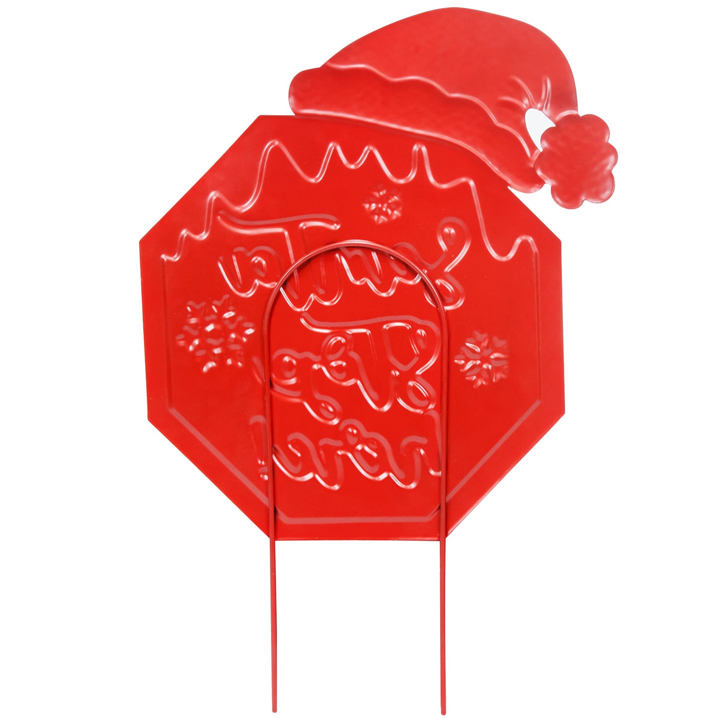 Christmas Direction Sign Yard Stake