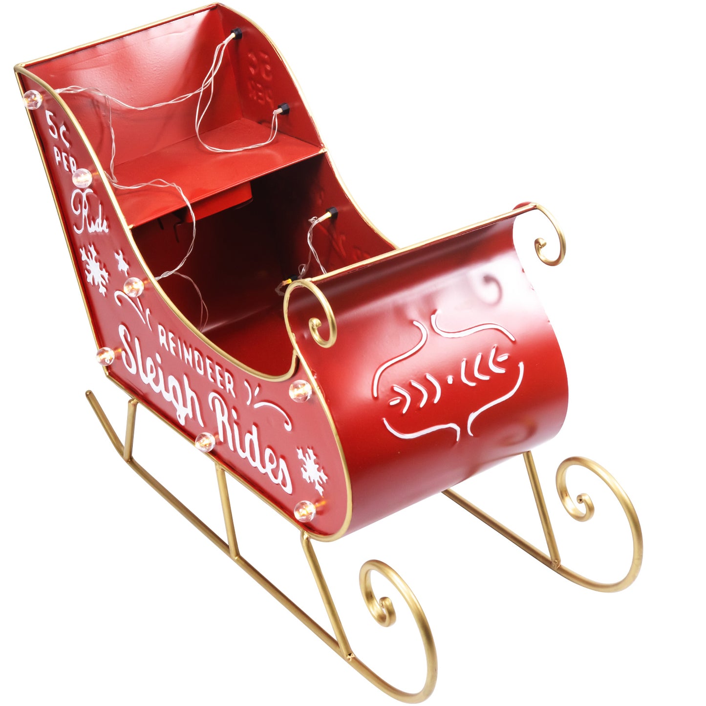 LED Christmas Sleigh Decoration
