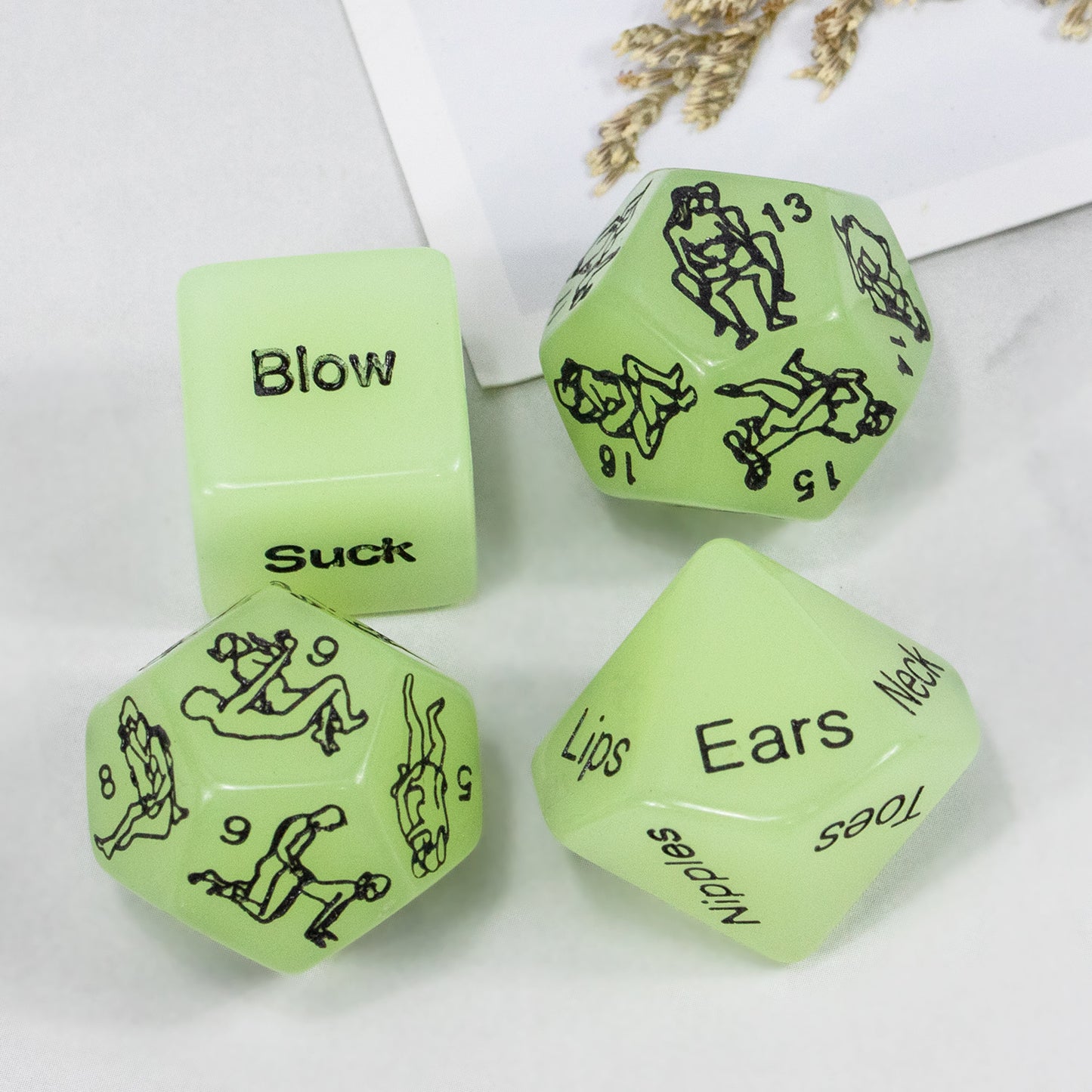 Date Night Dice, Decision Dice Game,4pcs